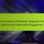 Music Production Softwares: Beginner-Friendly Options and Community Engagement