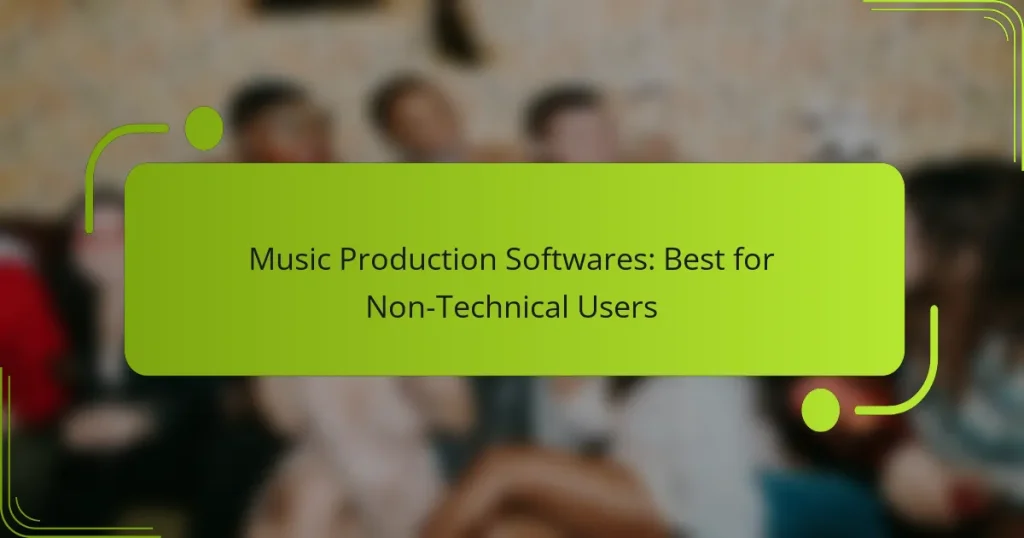 Music Production Softwares: Best for Non-Technical Users