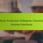 Music Production Softwares: Choosing Intuitive Interfaces