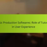 Music Production Softwares: Role of Tutorials in User Experience